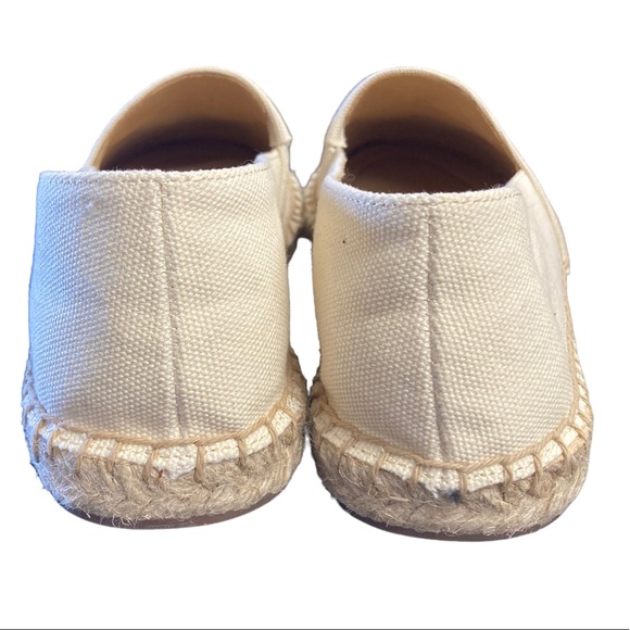 Talbots Canvas Embroidered Butterfly Flats - Picture 7 of 9